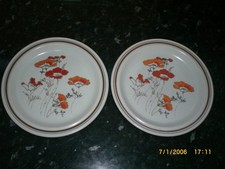 TWO ROYAL DOULTON FIELDFLOWER