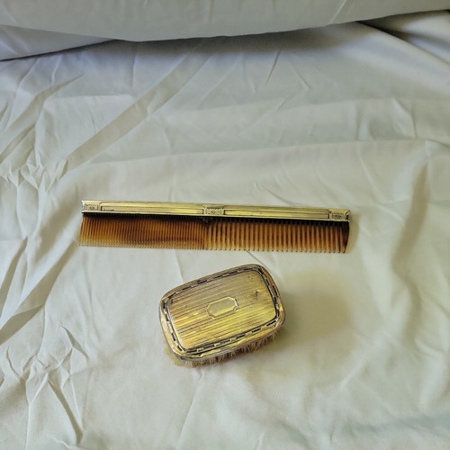 Antique silver brush - antique, brush/comb