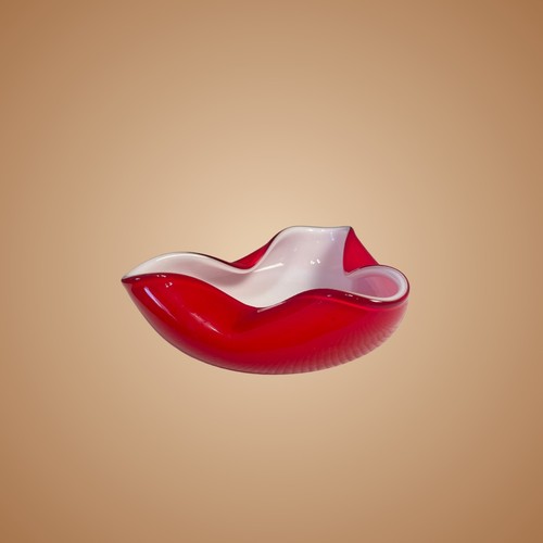 60s vintage murano red - red, &