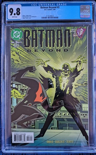 Batman beyond cgc 8 - beyond, #3