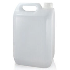 5 Litre 5L Plastic Jerry Can Bottle Water Carrier Container With Cap Lid bargain
