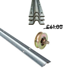 Gate rail track for - rail, sliding
