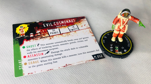 Horrorclix evil cosmonaut 052 - horrorclix, #052