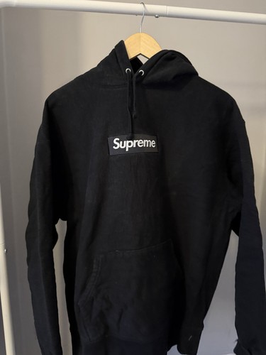 Supreme black box - black, hoodie