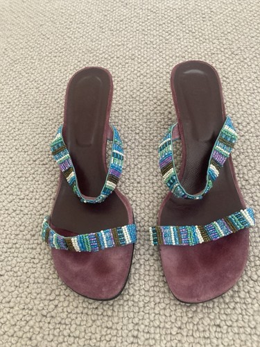 Beaded sandals size - beaded, 39