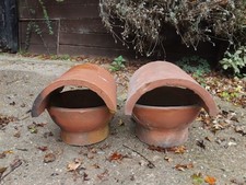 Chimney Pot Terracotta Hooded