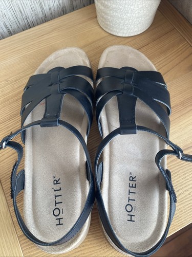Hotter leather sandals size - size, 7