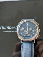 Mens Humbert Droz Swiss Automatic Chronograph Watch HD6 (Full Set)