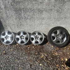 4 Alloy Wheels Chrome 5 Stud Pt Cruiser 16”