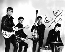 Pete Best Signed 10x8 Photo The Beatles Music Autograph Memorabilia + COA