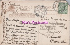 Genealogy Postcard - Anderson? / Davies, Aberlgure?, Braunton, Devon GL2815