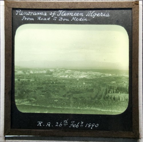 Antique magic lantern slides - magic,