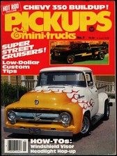 1981 HOT ROD MAGAZINE PICKUPS