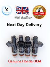 4x Genuine Honda OEM FUEL INJECTORS CIVIC, CR-V, ACCORD 2.0L I-VTEC ENGINE R20A3