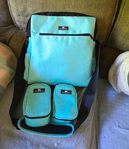 Sleepypod blue crossbody - sleepypod,