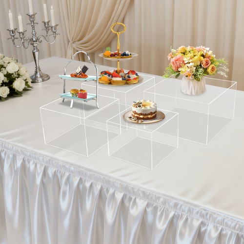 Pcs buffet stands clear - buffet, cake
