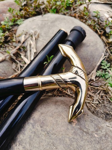 Brass derby handle walking - derby,