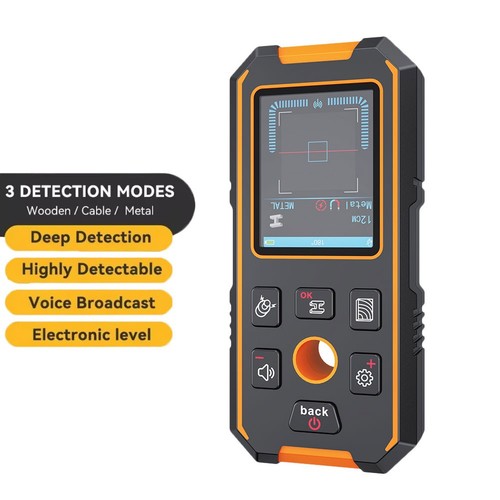 Wall laser scanner - laser, detector