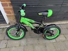 Kids 4+ Smyths toys Bike - ‘14 inch Strike Bike green’