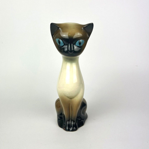 Vintage siamese cat figurine - vintage,