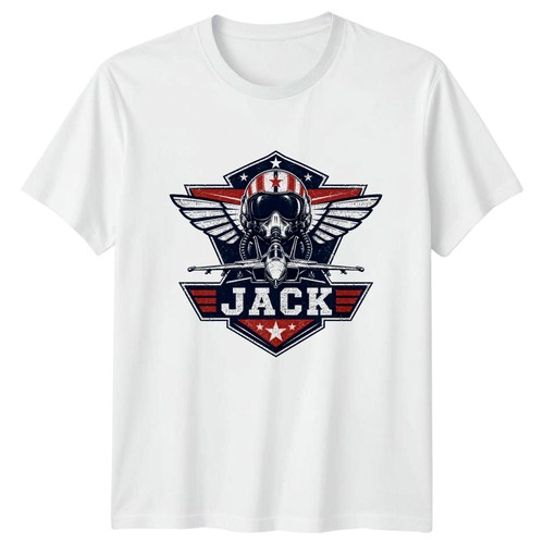 Vintage pilot helmet shirt - vintage,