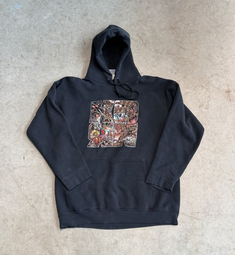 Korn black pullover hoodie - korn,