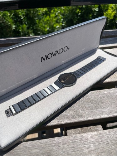 1990s movado museum ultra thin - museum,