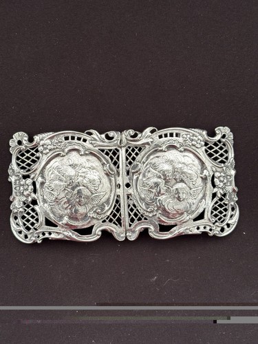 Silver nurses belt buckle - nurses,