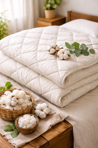 Pure 100 cotton duvet - 100%, with