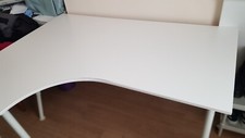 IKEA GALANT  work/ desk/corner /table/ XL 160 x 120 cm adjustable height legs