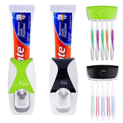 Toothbrush holder wall mounted