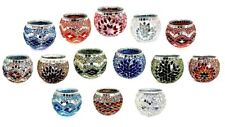 BIG CLEARANCE !! Mosaic Glass Candle Holder100% Handmade Perfect Gift