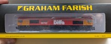 Graham Farish N Gauge 371-399 Class 66/7 The Flying Dustman Biffa 66783 DCC read
