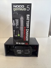 NOCO GENIUS5UK 6v 12v 5A Car Bike Lead Acid, AGM, Lithium Battery Charger faulty