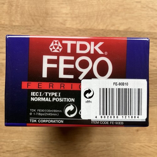 Pack tdk fe90 audio - of,