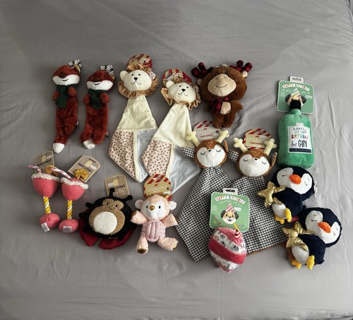 Job lot dog toys - job, 15