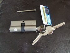 Euro Cylinder UPVC Barrel Lock PVC Wooden Doors with 3 Keys (35mm X 35mm)