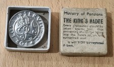 Original WW2 The Kings Badge