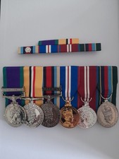 Court mounted medals Northern Ireland Iraq Afghan Golden/Diamond Jubilee VRSM