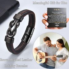 Man infinity leather - to,