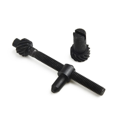 Gear type chain adjuster screw - gear,