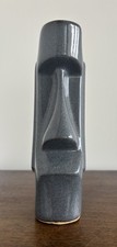 Vintage blue-grey Moai ceramic