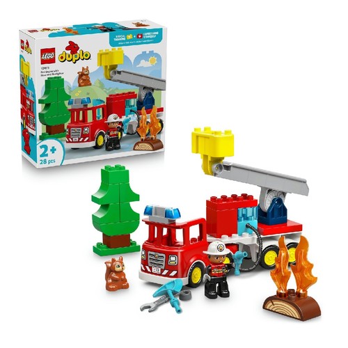 Lego duplo town fire truck - fire,