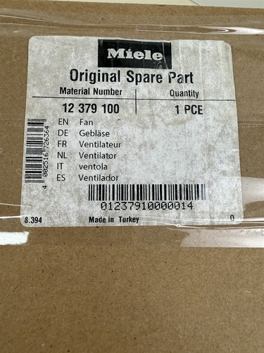 Miele fridge fan 12379100 - miele,