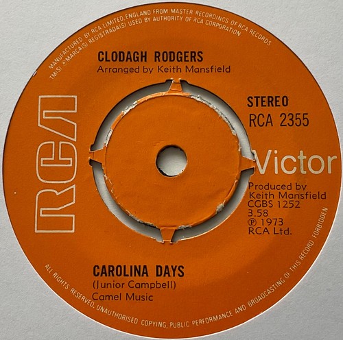 Clodagh rodgers carolina - rodgers,