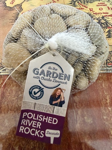 Polished river rocks