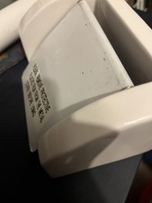 White Ceramic Toilet Roll Holder