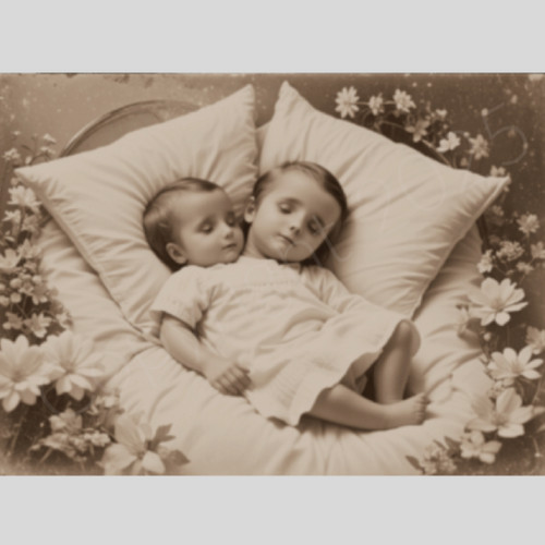 Twins cojoined baby child - twins,