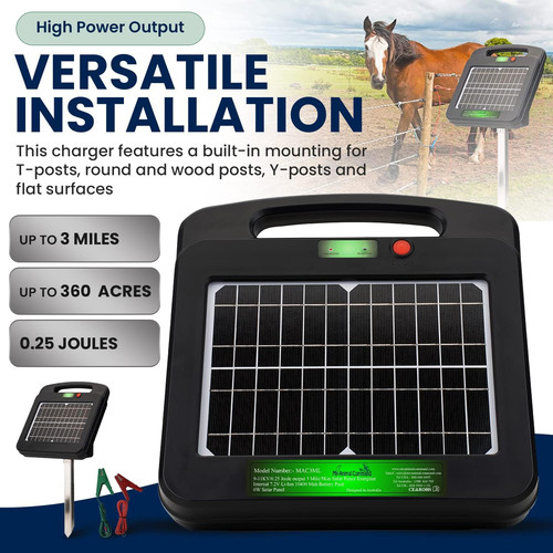 Animal command solar power - command,