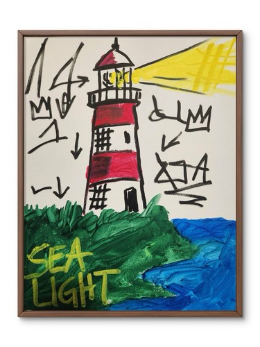 Abstract unique light house - unique,